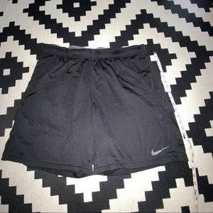 NIKE DRI-FIT Shorts MENS XL 19” BLACK